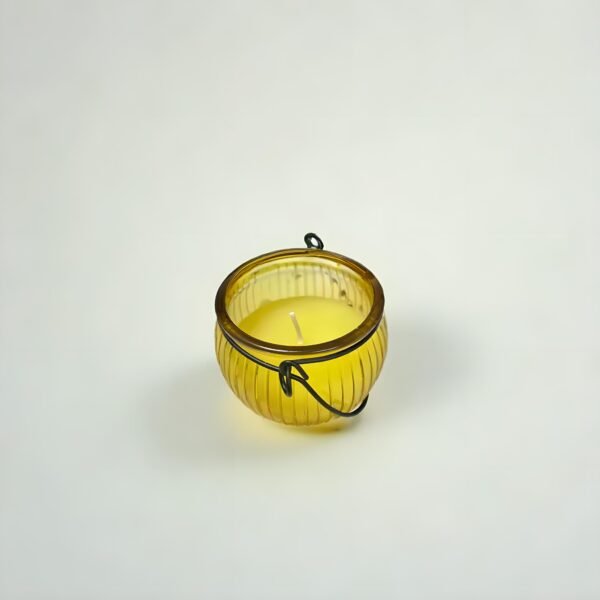 lumé air – vela de citronela amarillo 2