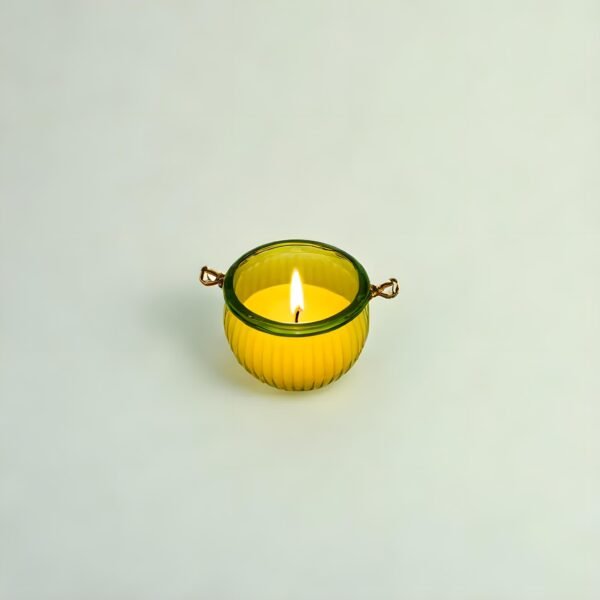 lumé air – vela de citronela amarillo 3